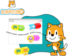 Scratch JR - Школа программирования для детей, компьютерные курсы для школьников, начинающих и подростков - KIBERone г. Saburtalo