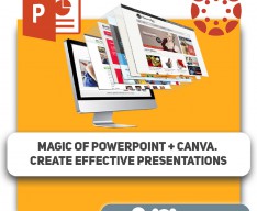 Magic of POWERPOINT + Canva. Create effective presentations - Школа программирования для детей, компьютерные курсы для школьников, начинающих и подростков - KIBERone г. Saburtalo