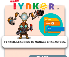 Tynker. Learning to manage characters.  - Школа программирования для детей, компьютерные курсы для школьников, начинающих и подростков - KIBERone г. Saburtalo