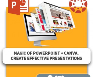 Magic of POWERPOINT + Canva. Create effective presentations - Школа программирования для детей, компьютерные курсы для школьников, начинающих и подростков - KIBERone г. Saburtalo